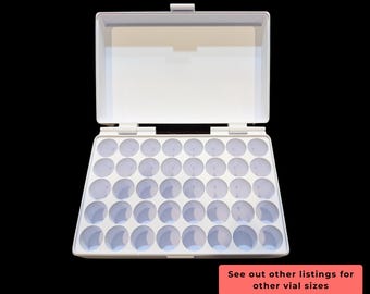 5ml, 10ml 3ml Peptides Vials storage, Peptide Storage Box, Medicine Vials Storage Fridge and Freezer safe, Other listings for more sizes