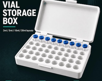 TRT HRT Vial Storage Case | 10ml and 30ml Organizer