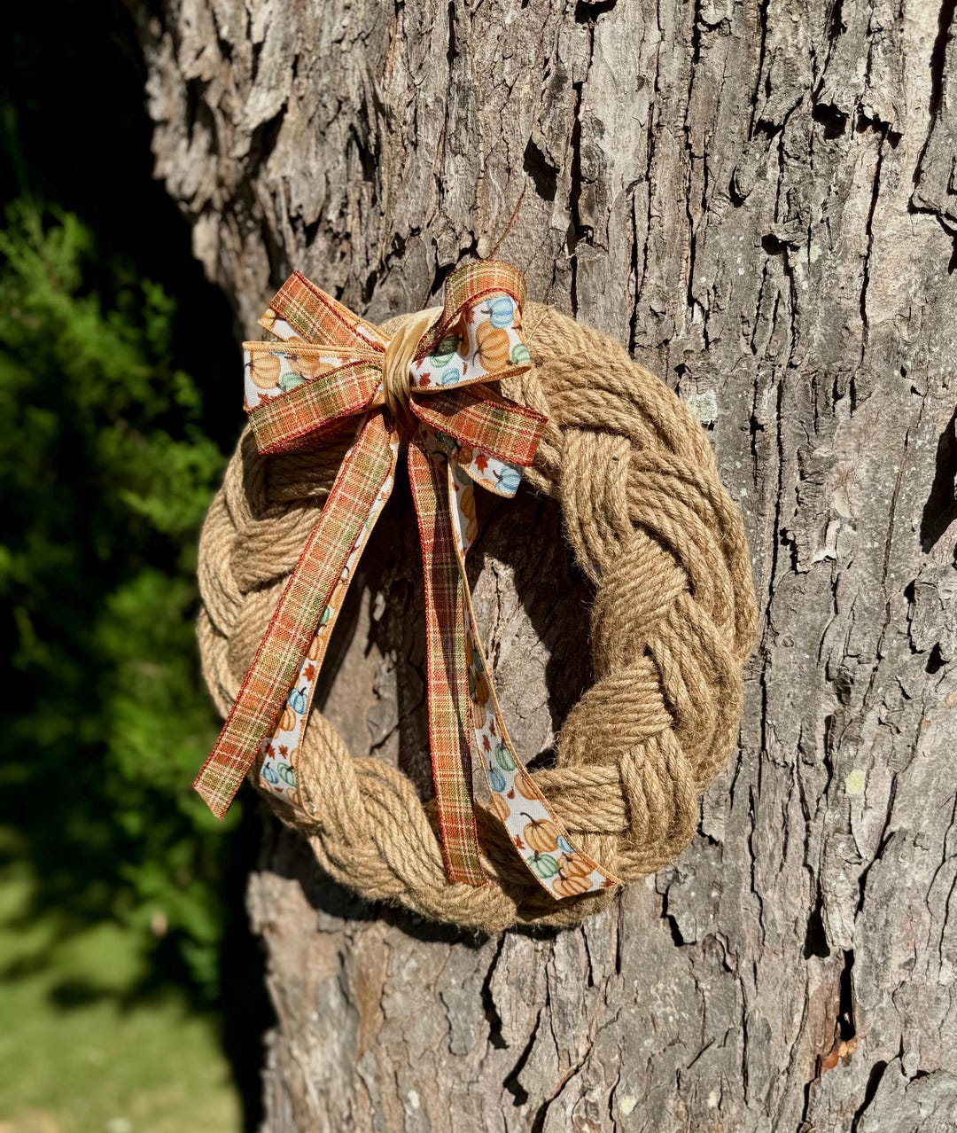 Nautical Rustic Rope Wreath for Beach House, Lake House or Farmhouse ...