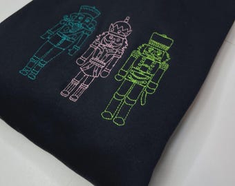 Nutcracker Embroidered Sweatshirt