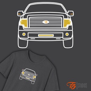 Ford F-150 Truck Unisex Vintage Softstyle T-Shirt, Classic Car Tee, Retro Pickup Shirt, Truck Lover Gift, American Car Apparel