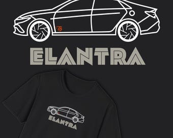 2021-2026 Hyundai Elantra T-Shirt | Elantra Model Years Tee