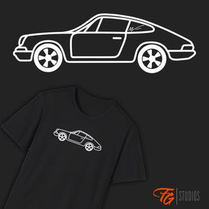 Porsche 912 Unisex T-Shirt for Car Enthusiasts, Porsche Fans, Classic Car Lovers, Vintage Car Owners, Automobile Enthusiasts, Unique Gift