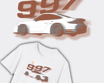 Porsche 911 Carrera T-Shirt: Vintage Car Lover Gift