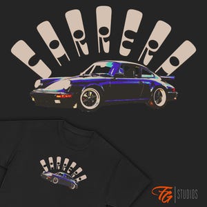 Porsche 930 Carrera Classic T-Shirt, Vintage Car Lover Gift, Men&#39;s Women&#39;s Tee, Automotive Apparel, Car Enthusiast Top