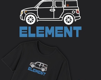 Honda Element outline T-Shirt | car lover, automotive outline tee