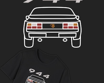 Porsche 944 T-Shirt: Vintage Car Lover Apparel