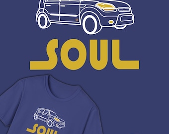Kia Soul Graphic Tee: Car Enthusiast Unisex T-Shirt