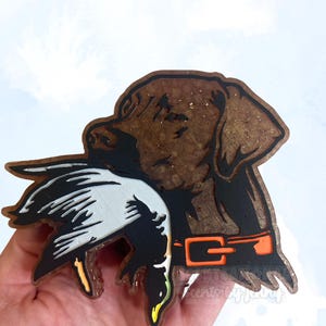 Hunting Dog Car Freshie – Retriever Car Accessory, Rustic Dog Lover Gift, Outdoorsman Freshie