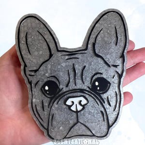 French Bulldog Car Freshie | Frenchie Air Freshener | Cute Dog Car Accessory | Frenchie Mom Gift | Freshie for Dog Lovers