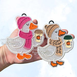Fall Goose Car Freshie | Cute Goose Freshie | Fall Car Accessory