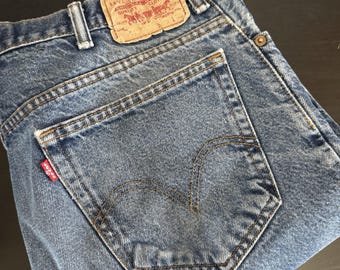 Levis Jeans Mens 38x30 517 Bootcut Western Cowboy Rodeo Ranch Denim Faded Y2K