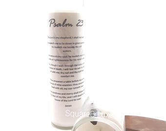 23rd Psalm Prayer Candle – Spiritual Cleansing & Protection