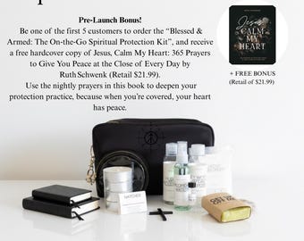 Blessed & Armed Spiritual Protection Kit – Travel Prayer and Faith-Based Self-Care Gift Set