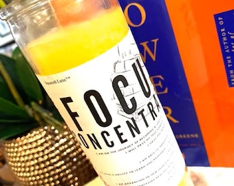 Focus & Concentration Candle – Fixed 7-Day Hoodoo Spell Candle for Mental Clarity and Study Success