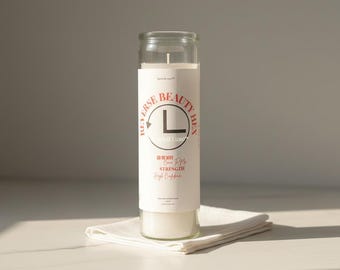 Beauty Hex Reversal Candle – 7-Day Hoodoo Spell for Confidence & Protection