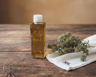 Hyssop Bath Oil – Spiritual Cleansing, Energy Clearing (7oz)