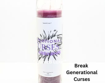 Generational Curse Breaker Candle – 7-Day Fixed Candle for Spiritual Healing, Protection & Reclaiming Power