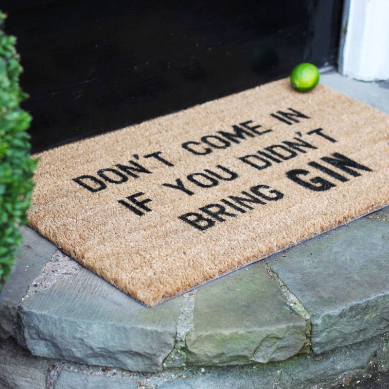 Alcohol Doormat - Etsy