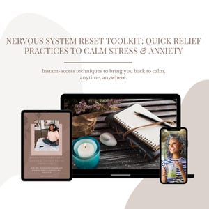 Kit de ferramentas para redefinição do sistema nervoso: práticas de alívio rápido para acalmar o estresse e a ansiedade