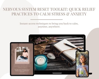 Kit de herramientas para restablecer el sistema nervioso: Prácticas rápidas de alivio para calmar el estrés y la ansiedad