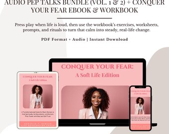 Paquete de audioconferencias: libro electrónico y cuaderno de ejercicios "Soft Life" (descarga digital)