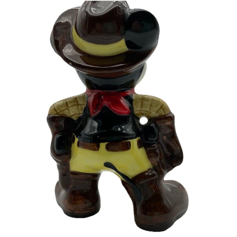 Micky Maus der Schauspieler Lot von 3 Miniature Figuren 2 Cowboy 1 Brave Little Tailor Bild 11