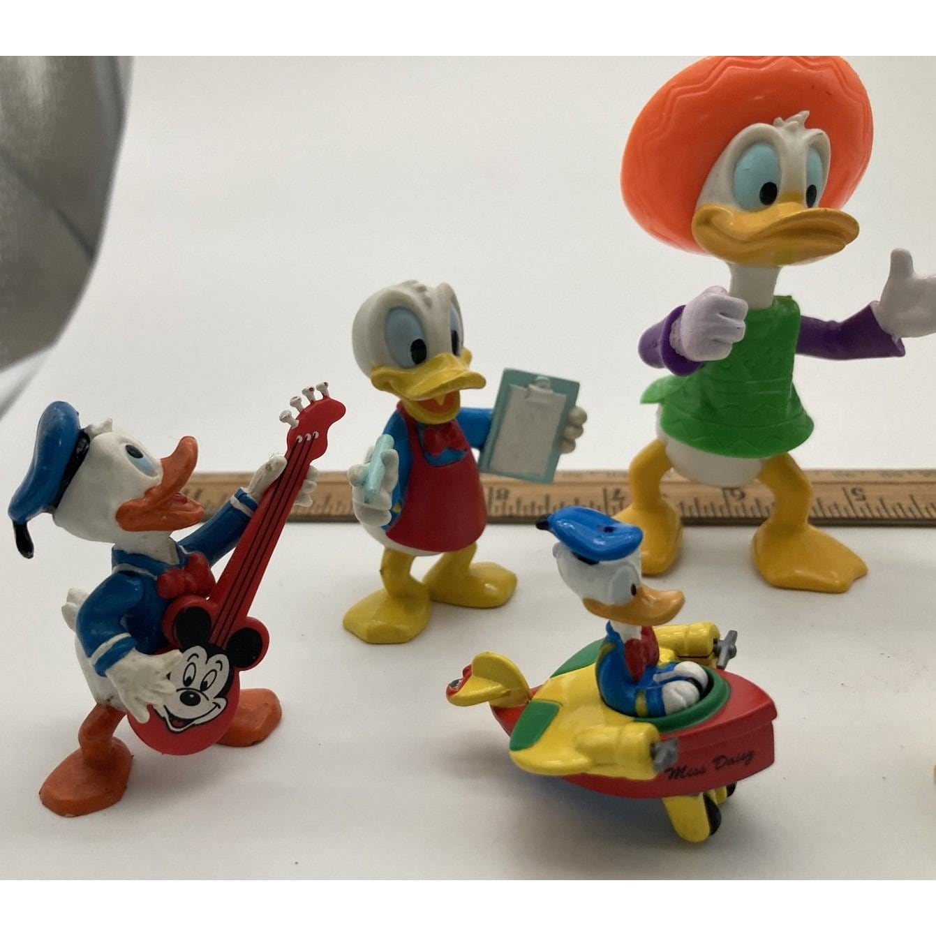ヴィンテージ ドナルドダック ミニチュアフィギュア 7体セット