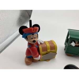 Mickey Mouse Theme Park Themed Miniature Figures Lot of 5 Eclectic Mix Vintage image 5