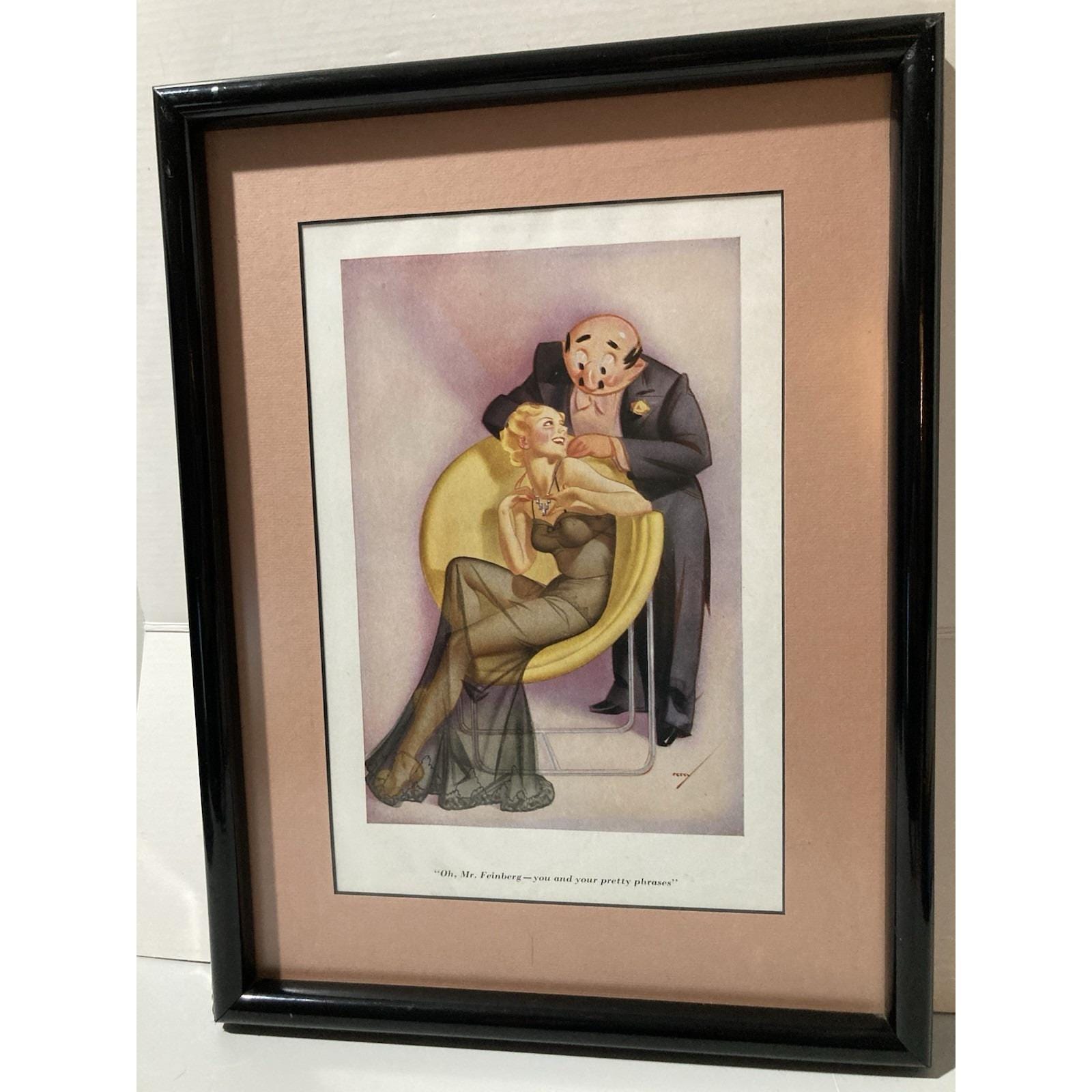 Ten.Qラジオ.ビルボード額装　アメグラのジョージペティ画 George petty art - Etsy 日本