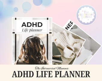 ADHD Support Planner: Clear Path to Focus (Digital & Printable)