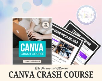 Canva Masterclass Digital Course (2025, Resell & Private Label)