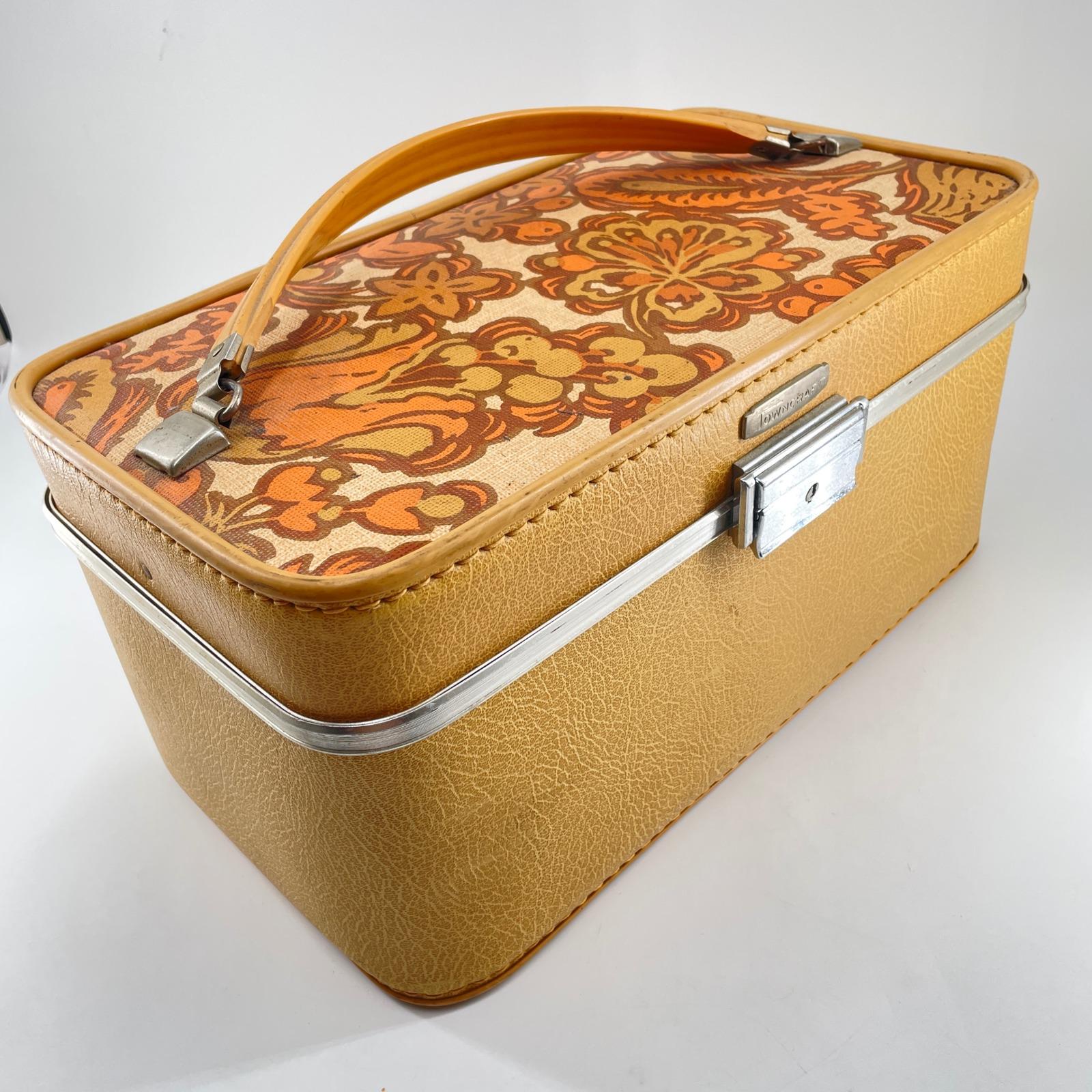 Antique Leather Train Case - Etsy