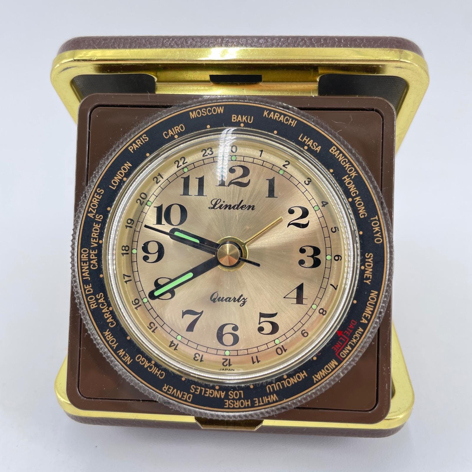 Vintage Japanese Travel Alarm Clock - Etsy