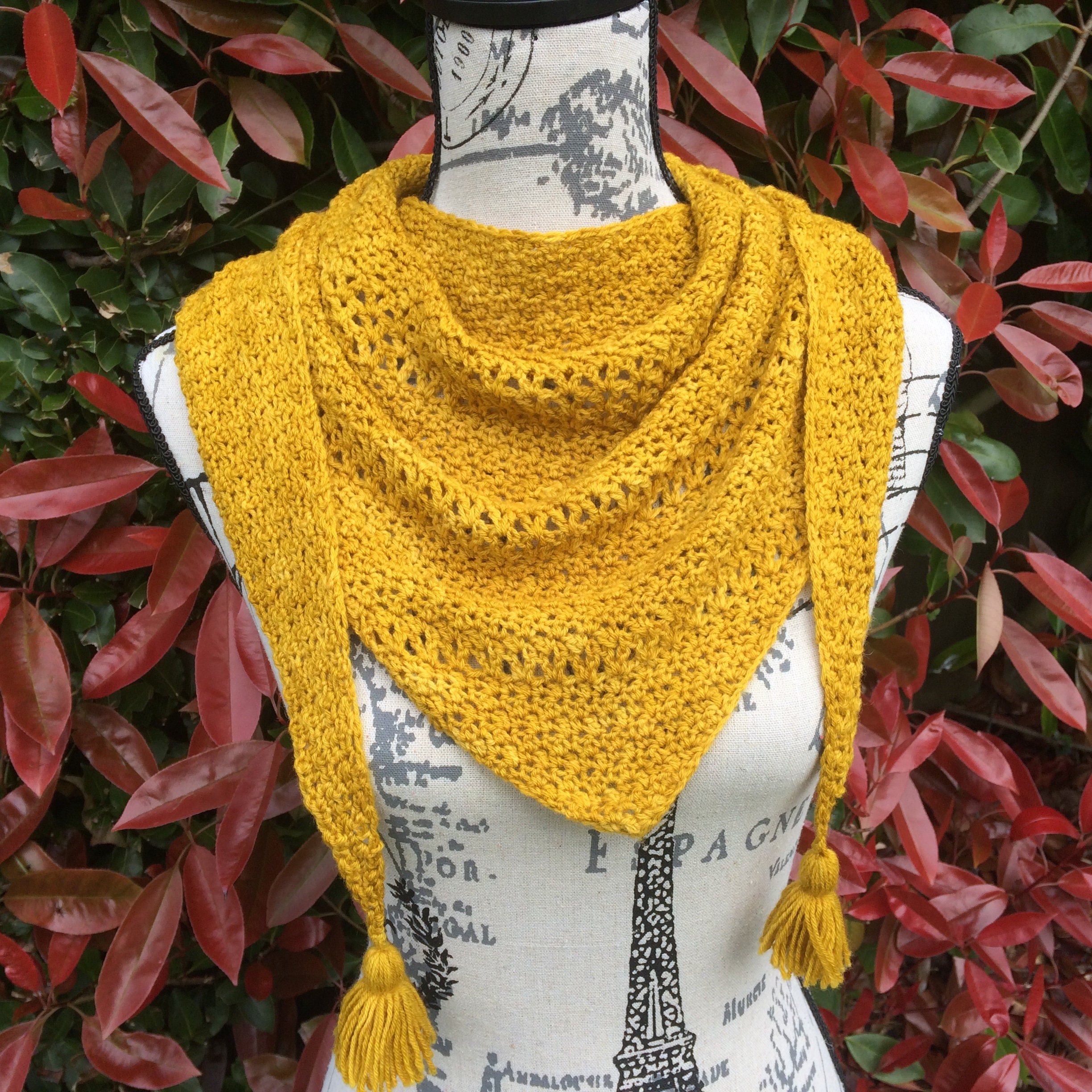 34 Crochet V-Stitch Patterns You Won't Want To Miss 24 Crochet Triangle Shawl Pattern: Easy One-Skein V-Stitch