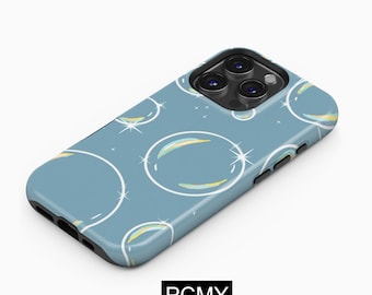 Abstract Bubble Phone Case,Cute Bubble,iPhone 16 15 14 13 12 11 X Xs 8 Max Pro Plus Magsafe Samsung Galaxy S25 S24 S23 S22 S21 Ultra Gift