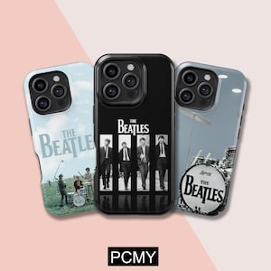 The Beatles,Music Legend Phone Case,iPhone 16 15 14 13 12 11 X Xs 8 Max Pro Plus Magsafe Samsung Galaxy S25 S24 S23 S22 S21 Ultra Gift