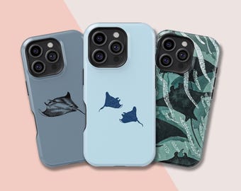 Stingray,Manta Ray Handytasche,iPhone 17 16 15 14 13 12 11 X Xs 8 Max Pro Plus MagSafe Samsung Galaxy S25 S24 S23 S22 S21 Ultra Geschenk