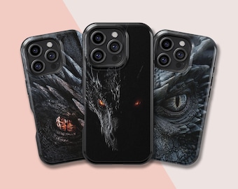 Horror Dragon Eye Phone Case,iPhone 17 16 15 14 13 12 11 X Xs 8 Max Pro Plus Magsafe Samsung Galaxy S25 S24 S23 S22 S21 Ultra Gift