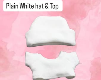 Labubu handmade hat & top