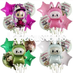 Palloncino Labubu da 5 pezzi