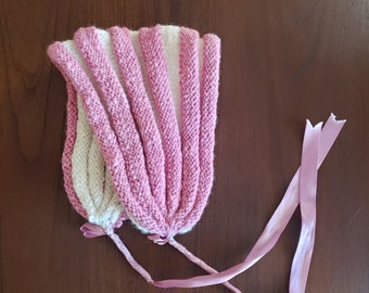 Victorian Cephaline 1840 or Melon Hood 1859 [KNITTING PATTERN]
