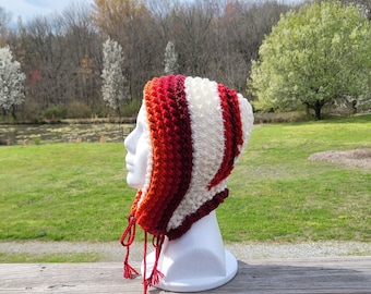 Victorian Lady's Traveling Cap (1846) KNITTING PATTERN