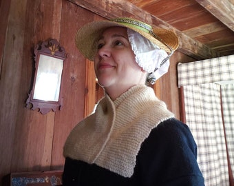 Victorian A Comfortable Comforter Knitting Pattern 1843 [KNITTING PATTERN]