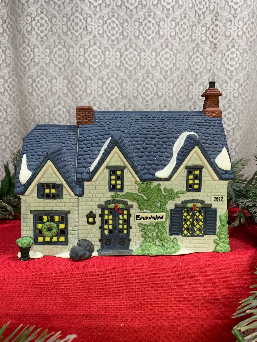 Dept 56 Vintage Dickens Village Collection Brownlow House Etsy