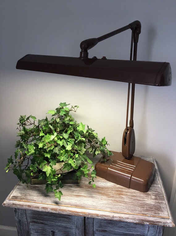 vintage drafting lamp