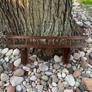 Rustic wood shelf image 2