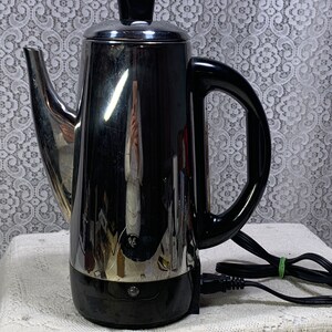 Vintage GE Automatic Perculator Coffee Pot, Vintage Coffee Pot, 12 Cup  Coffee Pot 