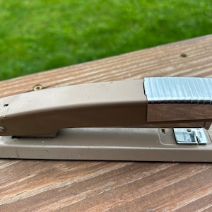 Vintage Bostitch Stapler, Industrial Stapler, Vintage Stapler, Art Deco Stapler, Antique Desk Decor, Antique Stapler