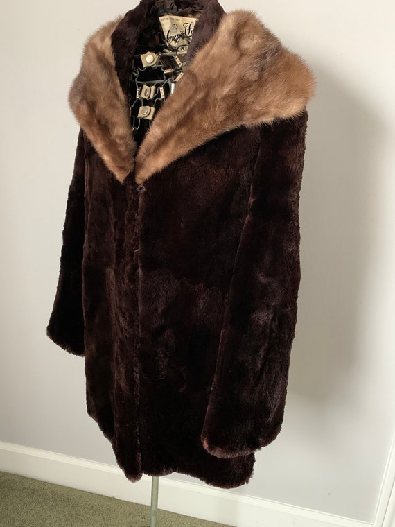 Vintage fur coat, vintage mink fur coat, ladies v… - image 1